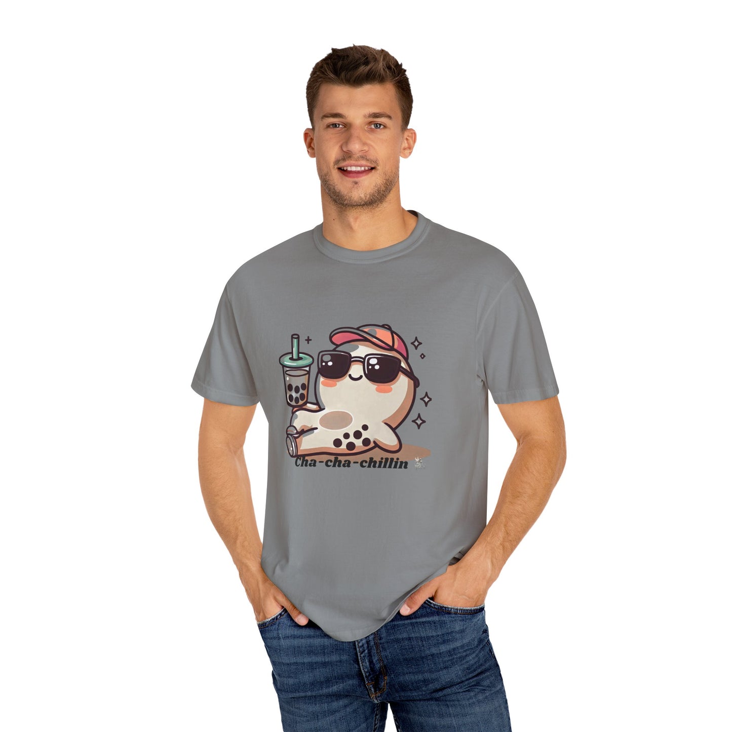 Cute Bubble Tea T-Shirt, Cartoon Tee for Boba Lovers, Chill Vibe Shirt, Fun Gift for Bubble Tea Enthusiasts, Summer Casual Wear, [...]