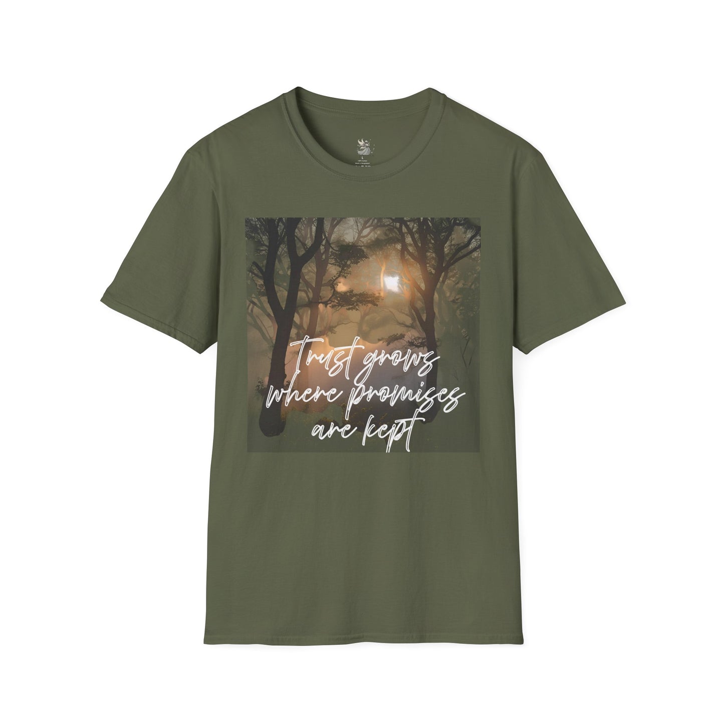 Inspirational Landscape T-Shirt - Nature Lovers Gift, Motivational Quote Tee, Outdoor Adventure Wear, Unisex Graphic Shirt