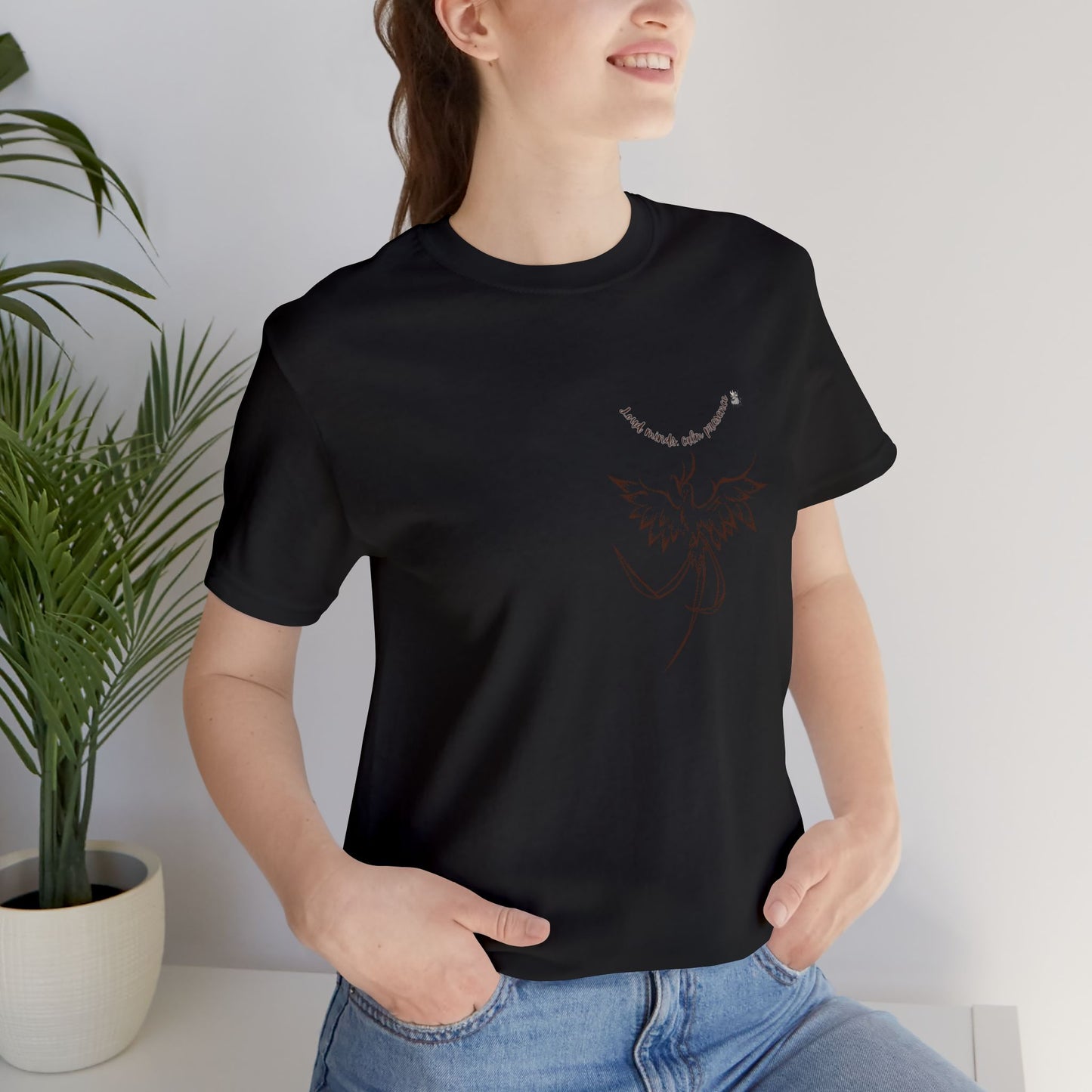 Floral Graphic Tee, Casual Wear, Summer Outfit, Gift for Her, Unique T-shirt, Everyday Style, Nature Lover Apparel
