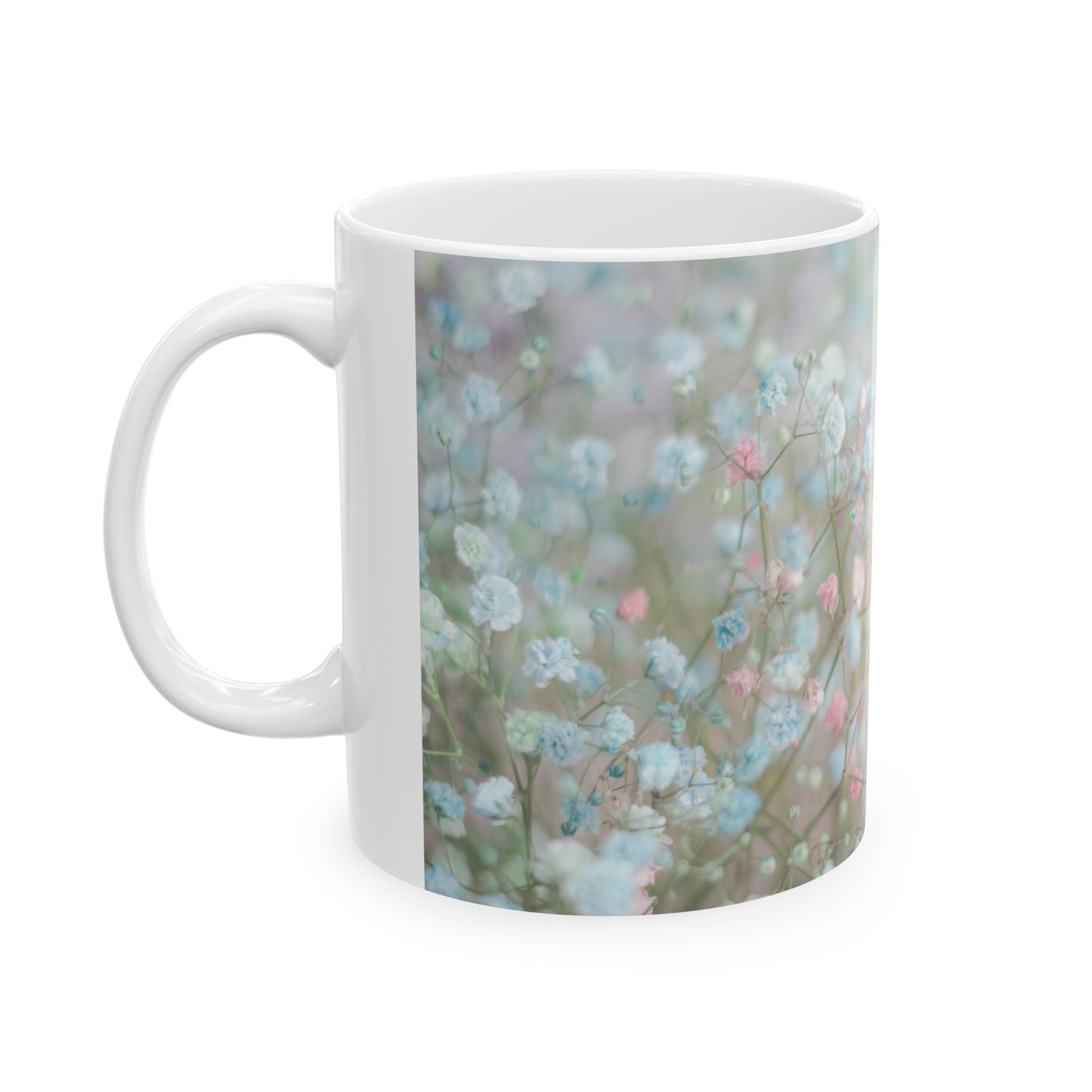 Floral Inspirational Ceramic Mug - Perfect Gift for Coffee Lovers, Tea Enthusiasts, Home Decor, Mother's Day, Birthday