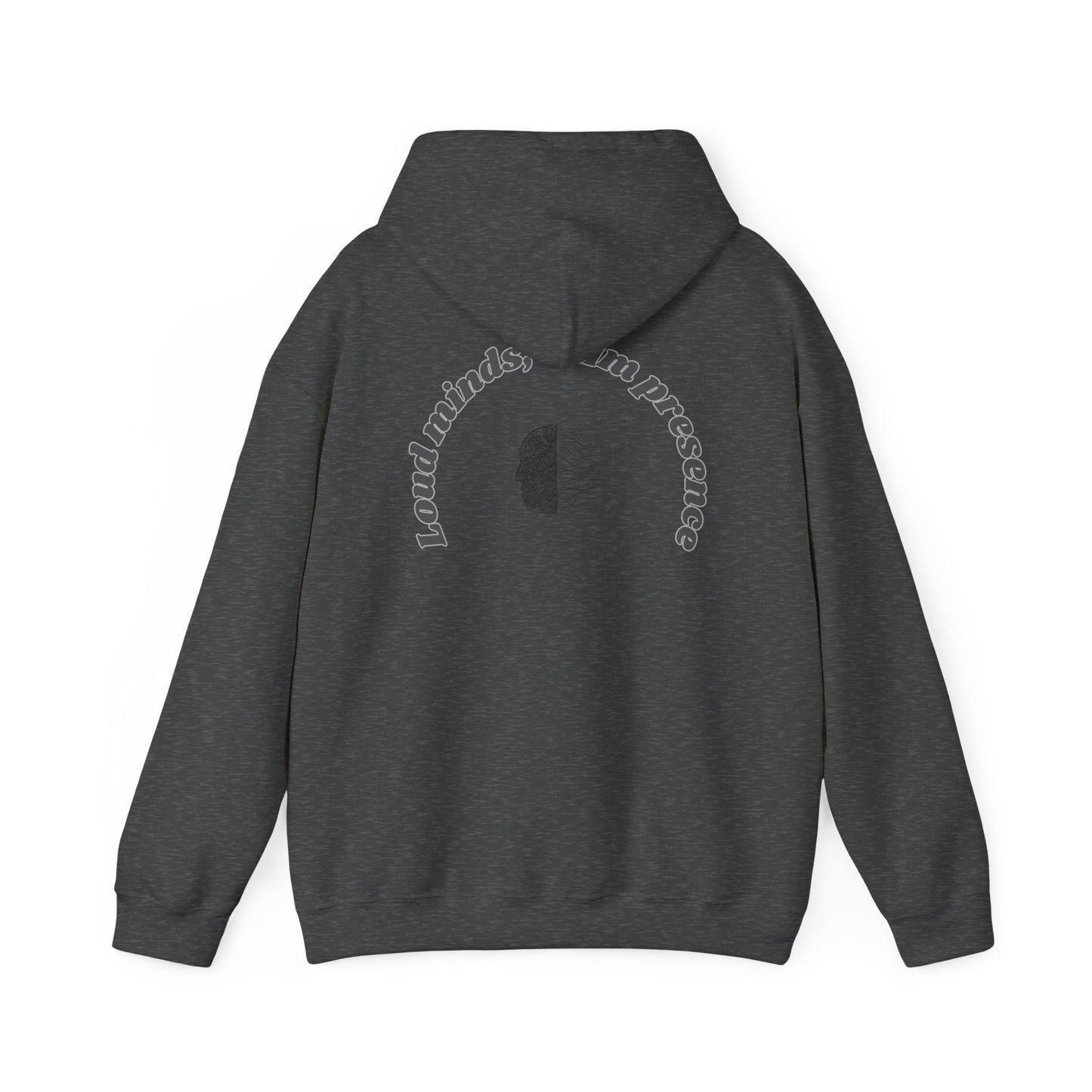 Calming Presence Hoodie - Unisex Heavy Blend™ Sweatshirt, Cozy Layer, Casual Wear, Mindfulness Gift, Relaxation Apparel