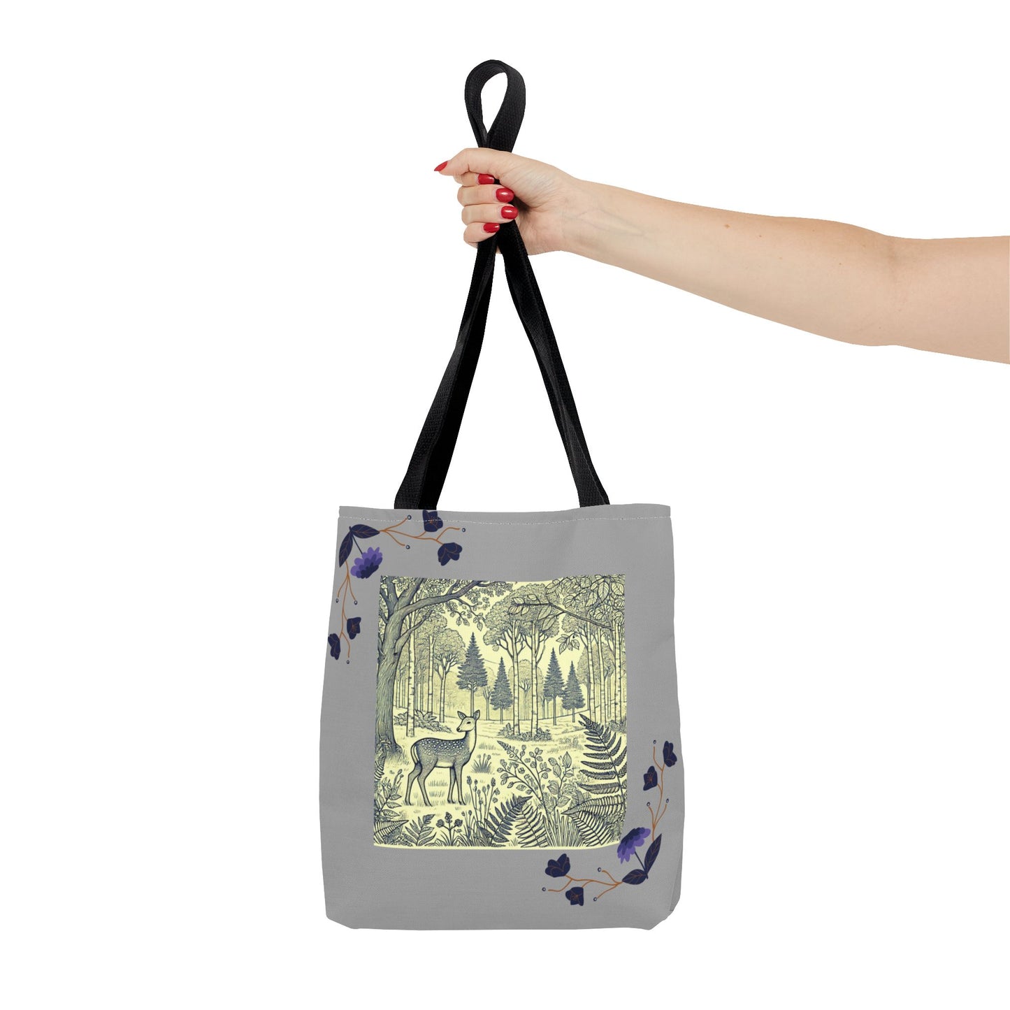 Nature-Inspired Tote Bag with Deer and Butterfly Designs, Eco-Friendly Shopping Tote, Floral Carryall, Gift for Nature Lovers, Stylish [...]