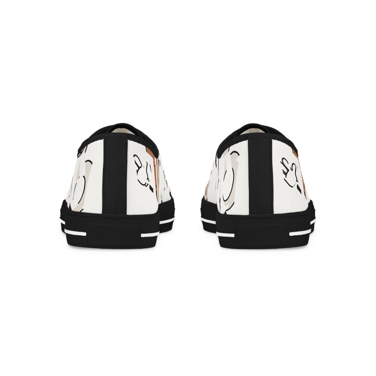 Playful Cartoon Sneakers for Men, Cute Low Top Shoes, Casual Footwear, Unique Gift for Teens, Fun Everyday Sneakers