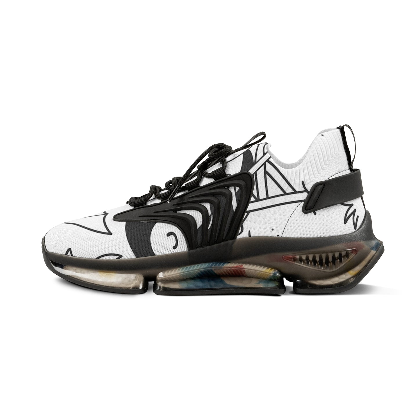 Stylish Men's Mesh Sneakers - Trendy, Comfortable, Lightweight Athletic Shoes for Everyday Wear, Sports, Travel, Stylish Gift for Men