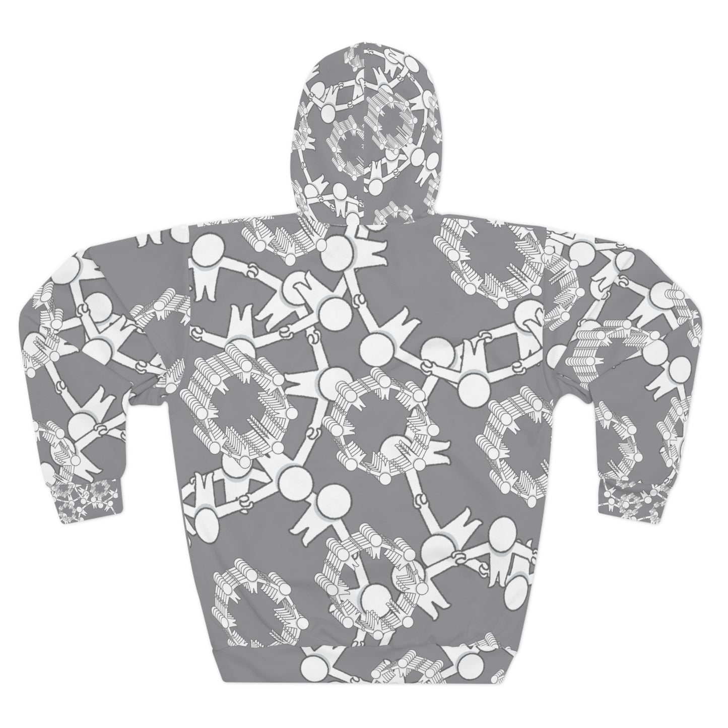 Whimsical Floral Unisex Pullover Hoodie, Cozy Sweatshirt, Spring Fashion, Gift Idea, Casual Wear, Trendy Outfit
