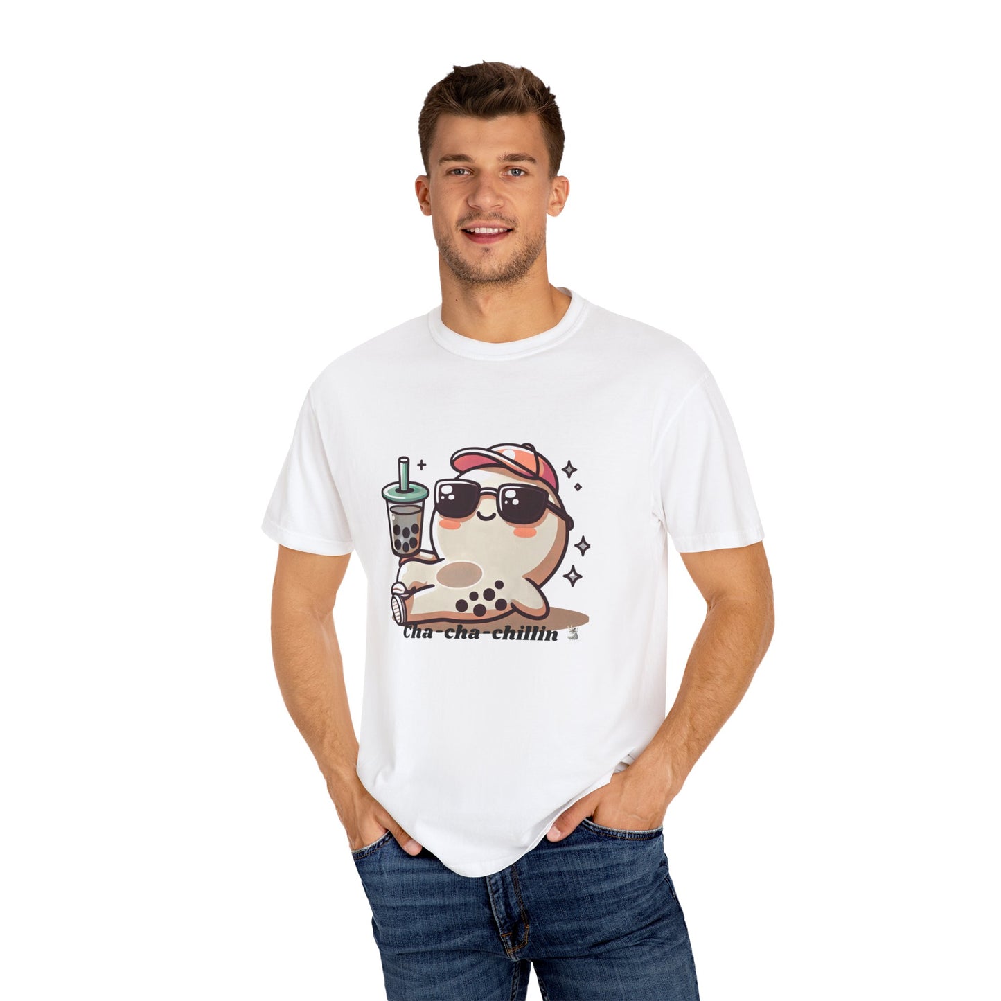 Cute Bubble Tea T-Shirt, Cartoon Tee for Boba Lovers, Chill Vibe Shirt, Fun Gift for Bubble Tea Enthusiasts, Summer Casual Wear, [...]