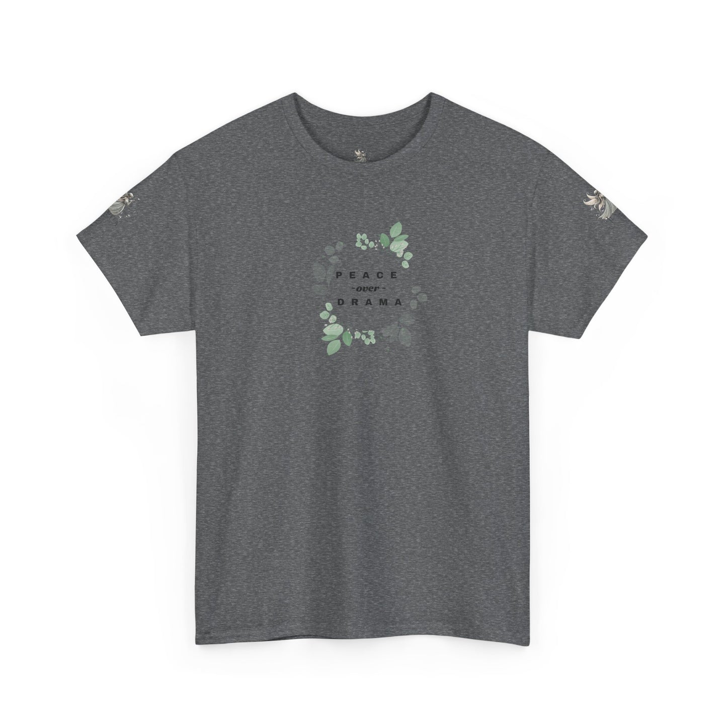 Peace & Karma Unisex Heavy Cotton Tee | Relaxed Fit, Eco-Friendly Apparel, Gift for Him/Her, Casual Wear, Nature Inspired, Mindfulness [...]