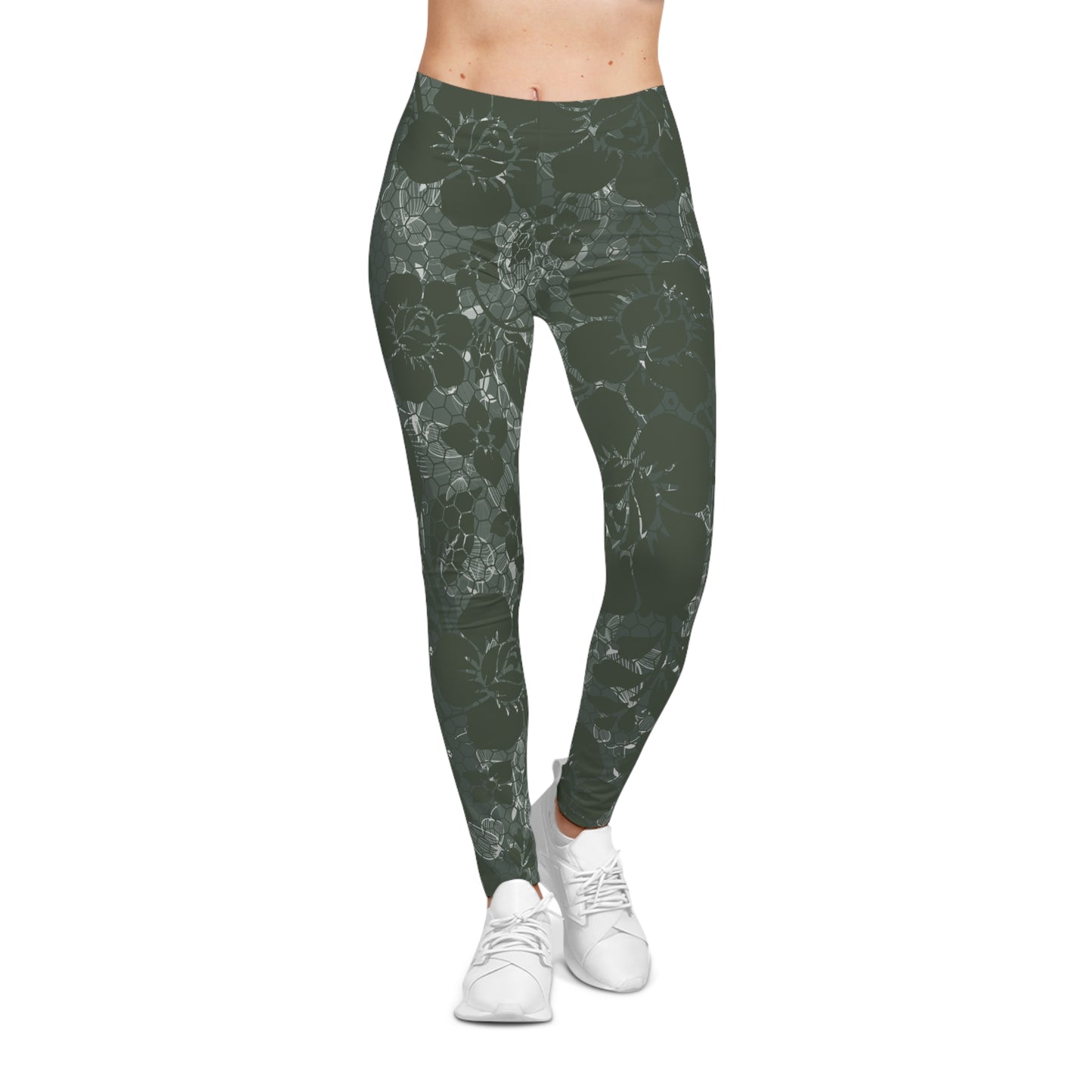 Stylish Floral Leggings for Women, Comfortable Activewear, Daily Wear, Fitness Leggings, Casual Pants, Trendy Sportswear