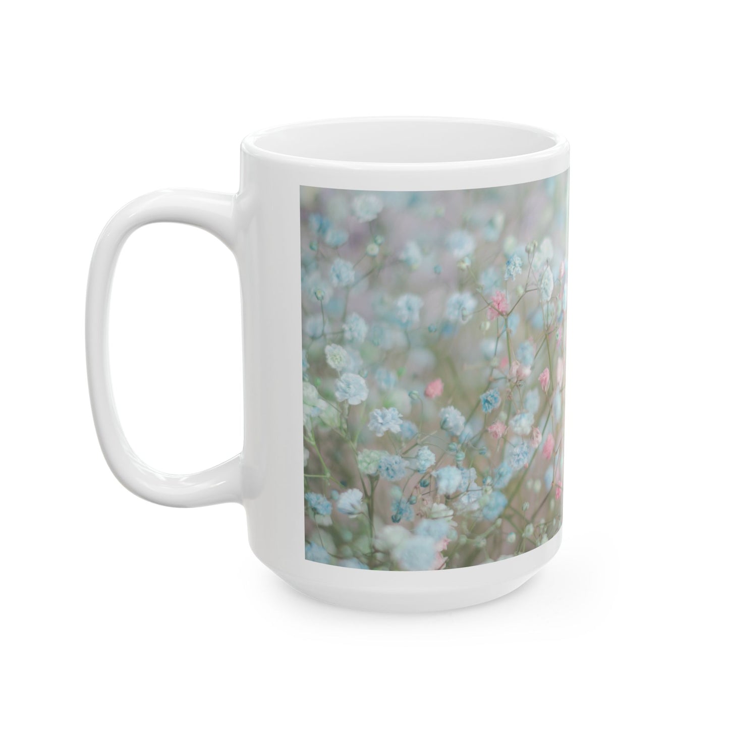 Floral Inspirational Ceramic Mug - Perfect Gift for Coffee Lovers, Tea Enthusiasts, Home Decor, Mother's Day, Birthday