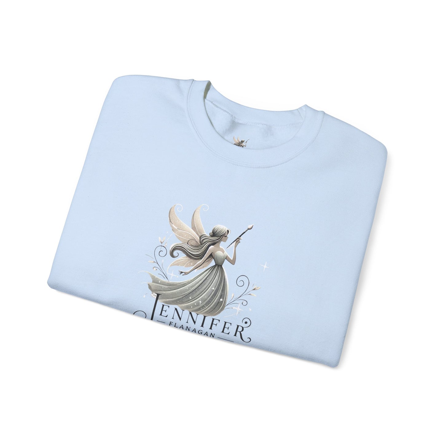 Whimsical Fairy Sweatshirt, Personalized Gift, Cozy Unisex Crewneck, Fantasy Themed Apparel, Unique Artwear, Perfect for Birthdays