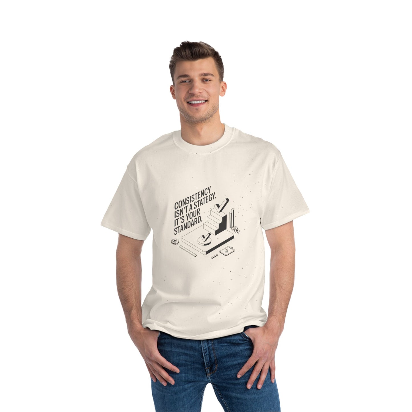 Motivational Quote T-Shirt, Consistency isn't a strategy, Perfect Gift for Entrepreneurs, Casual Wear, Inspirational Apparel, Everyday [...]