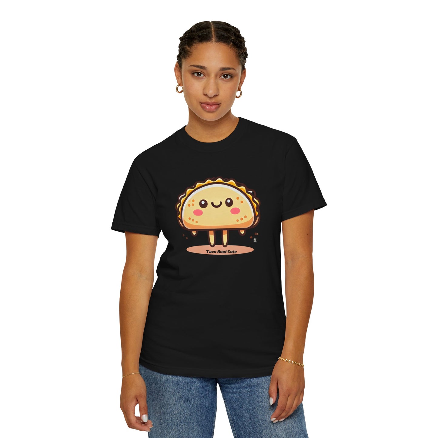 Cute Taco Graphic Tee, Unisex T-shirt, Foodie Gift, Valentine's Day Top, Casual Wear, Fun Snack Outfit