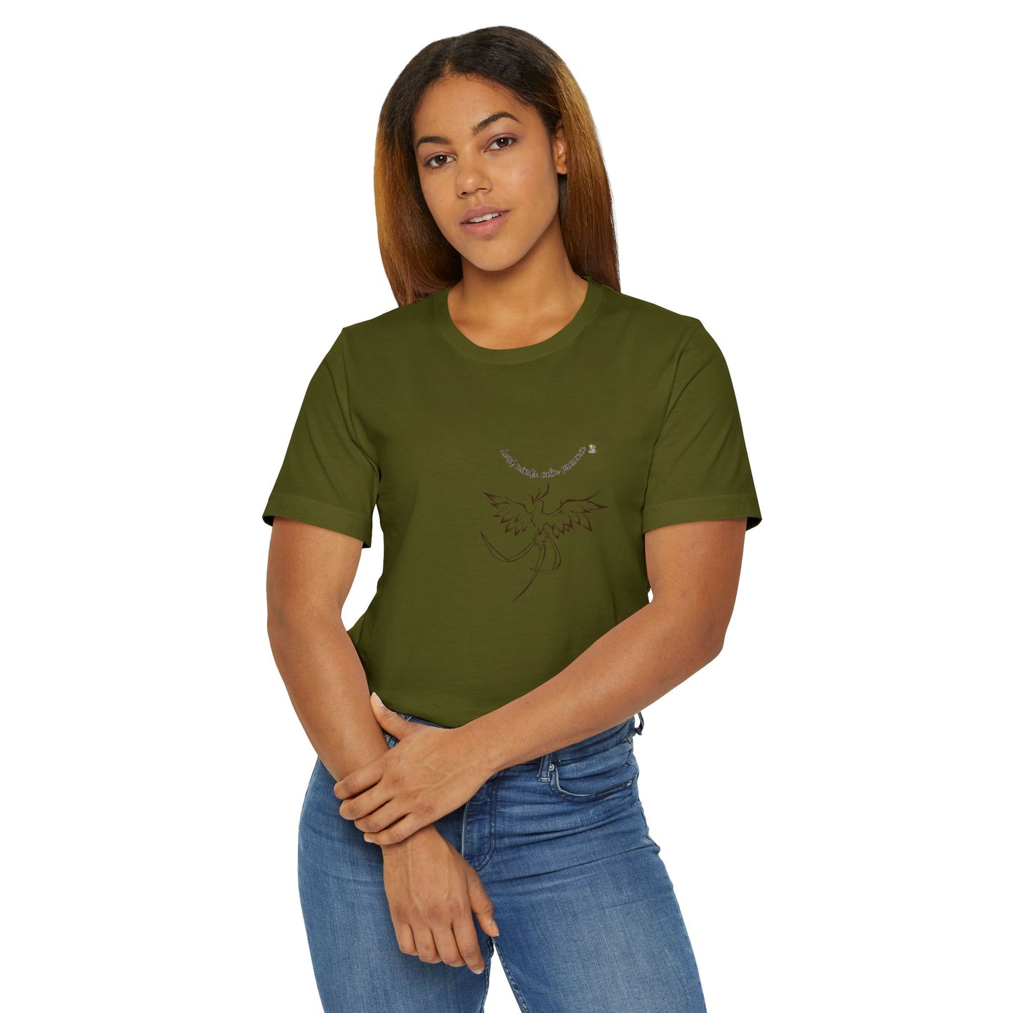 Floral Graphic Tee, Casual Wear, Summer Outfit, Gift for Her, Unique T-shirt, Everyday Style, Nature Lover Apparel