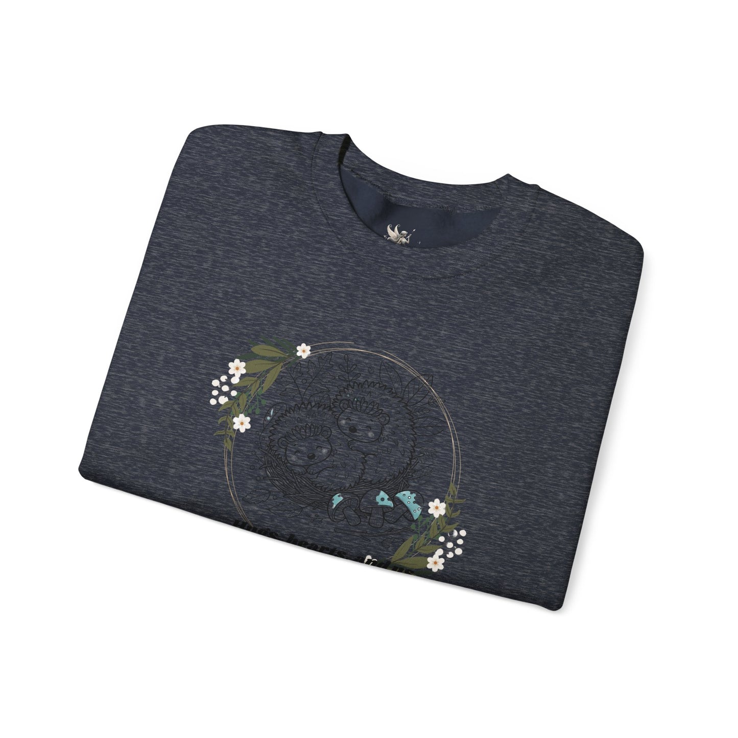 Hedgehog Sweatshirt - Valentine's Day Love Illustration