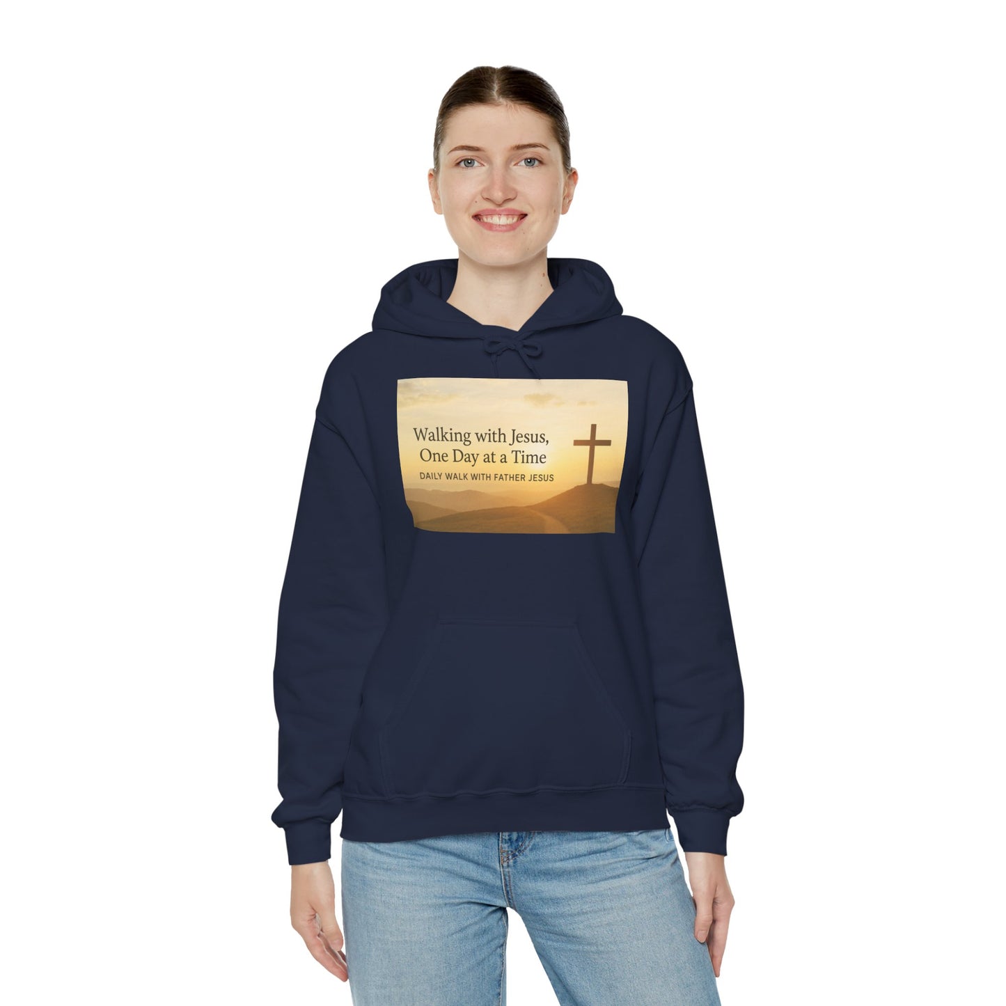 Inspirational Faith Hooded Sweatshirt, Cozy Christian Hoodie, Religious Sweatshirt, Everyday Comfort, Gift for Believers, Bible Verse [...]