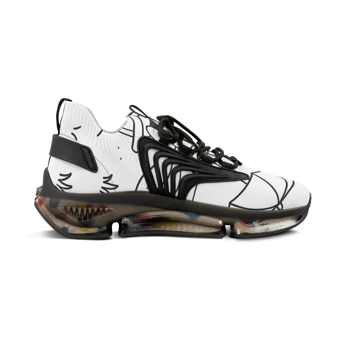 Stylish Men's Mesh Sneakers - Trendy, Comfortable, Lightweight Athletic Shoes for Everyday Wear, Sports, Travel, Stylish Gift for Men