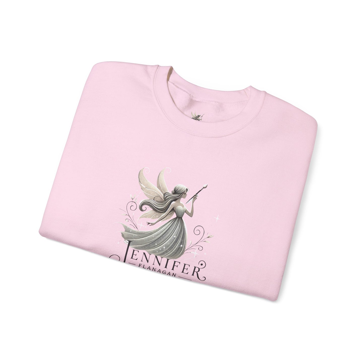 Whimsical Fairy Sweatshirt, Personalized Gift, Cozy Unisex Crewneck, Fantasy Themed Apparel, Unique Artwear, Perfect for Birthdays