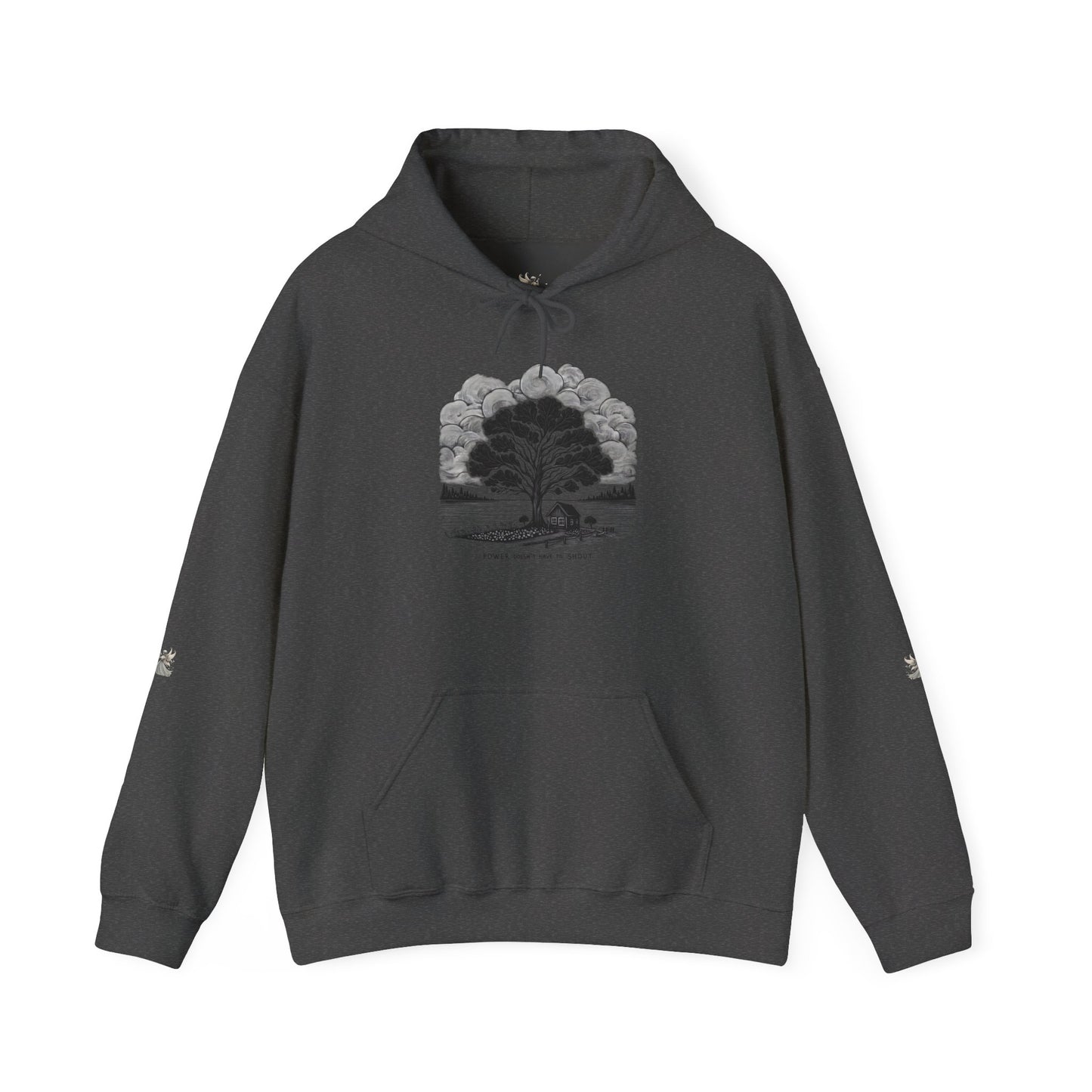 Nature-Inspired Hooded Sweatshirt | Ideal for Nature Lovers, Cozy Fall Wear, Gifts for Friends, Eco-Friendly Fashion