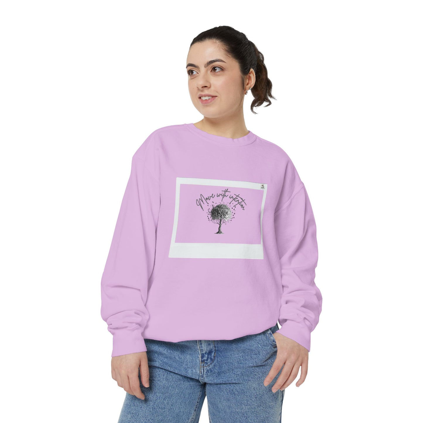 Cozy Garment-Dyed Sweatshirt, Inspirational Sweatshirt, Unisex Hoodie, Gift for Nature Lovers, Casual Everyday Wear, Motivational Apparel