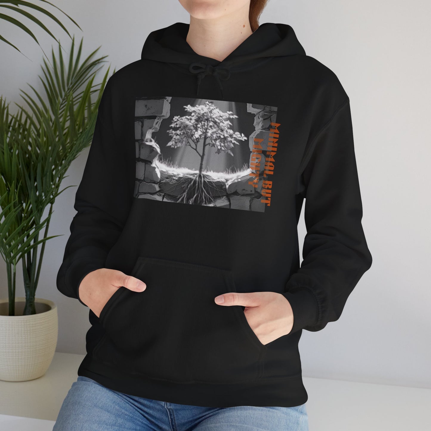 Minimal Art Aesthetic Hoodie, Cozy Oversized Sweatshirt for Art Lovers, Perfect Gift for Holidays & Celebrations, Streetwear Style