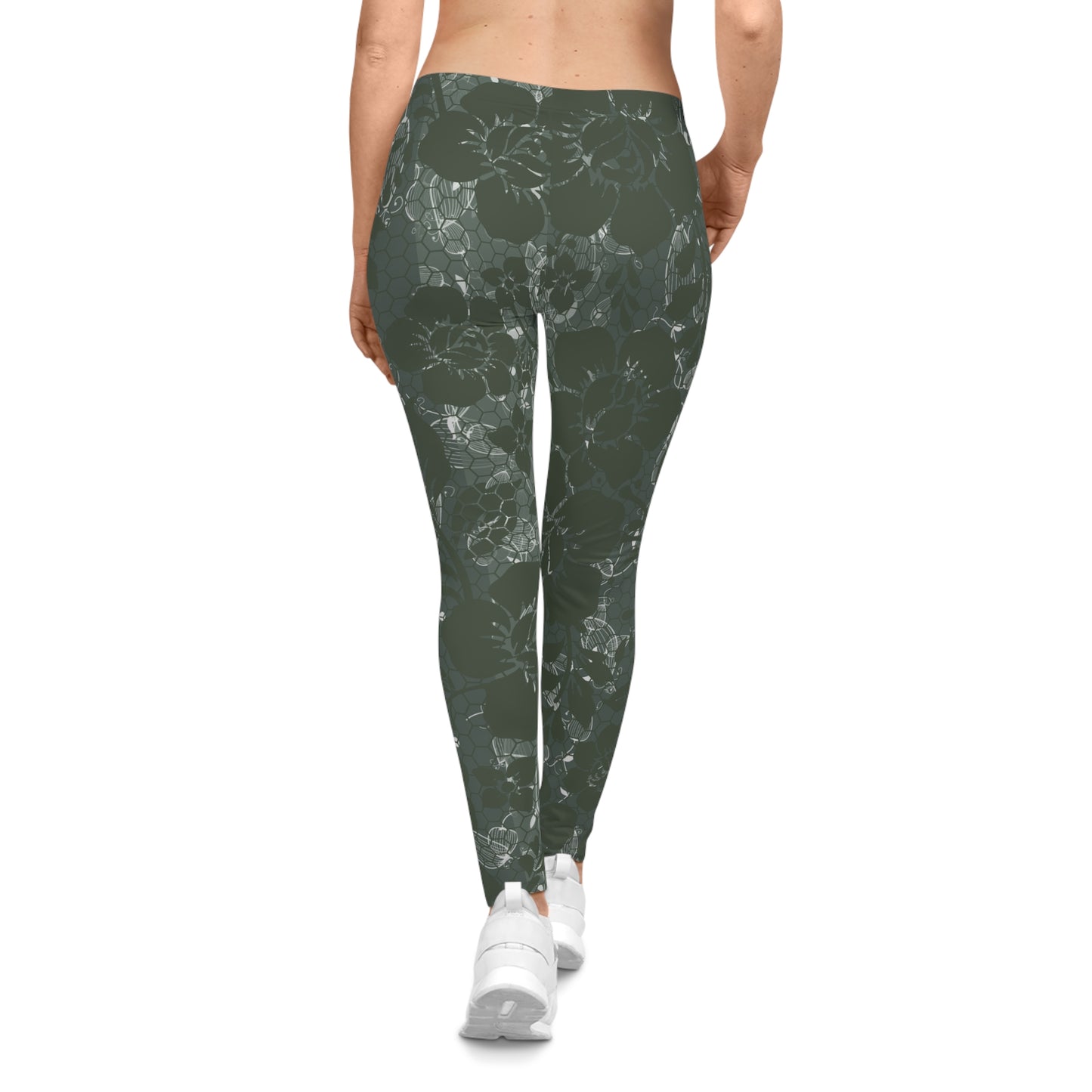 Stylish Floral Leggings for Women, Comfortable Activewear, Daily Wear, Fitness Leggings, Casual Pants, Trendy Sportswear